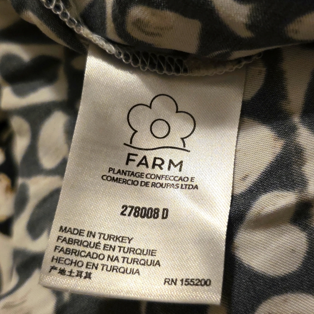 Farm Rio x Anthropologie Heart Pleated Wide-Leg Pant-Size XS-NWOT(never worn)🦜 - Picture 8 of 8
